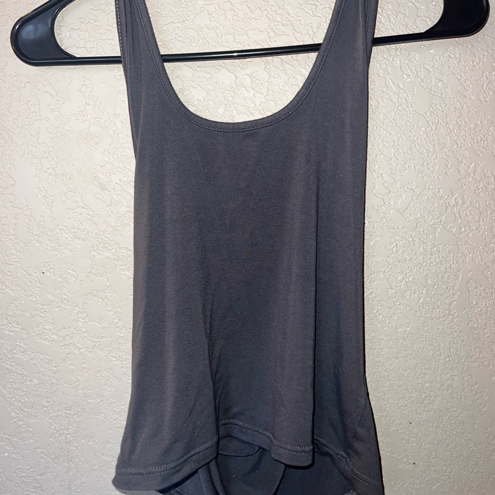 Gray Women's Halter Top